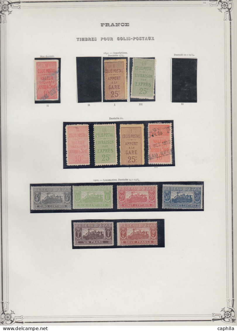 LOT FRANCE - Lots & Collections - Collection de France poste 1945/1965, quasi complet, neufs (**/*) + poste aérienne et 