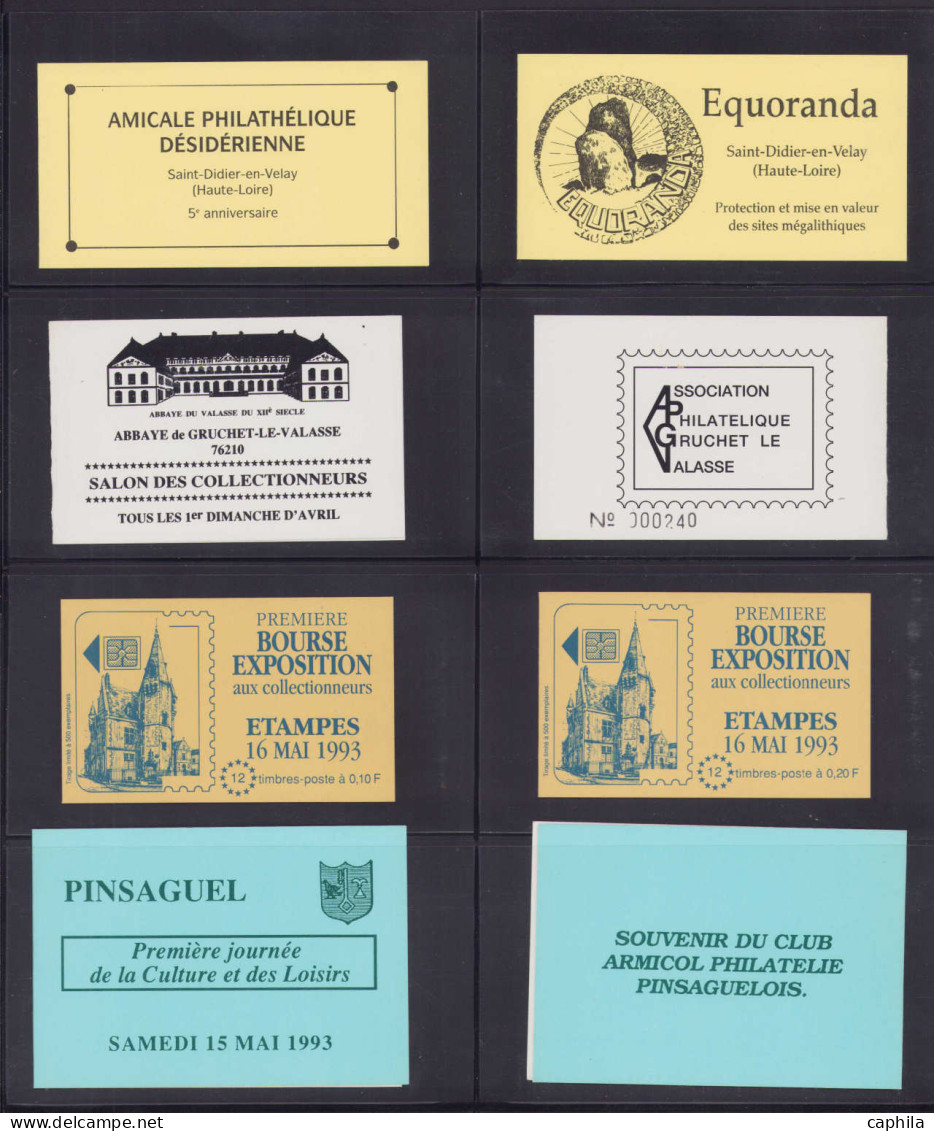 ** FRANCE - Lots & Collections - Collection De Plus De 250 Carnets Privés, Période 1993/1996 - Collections