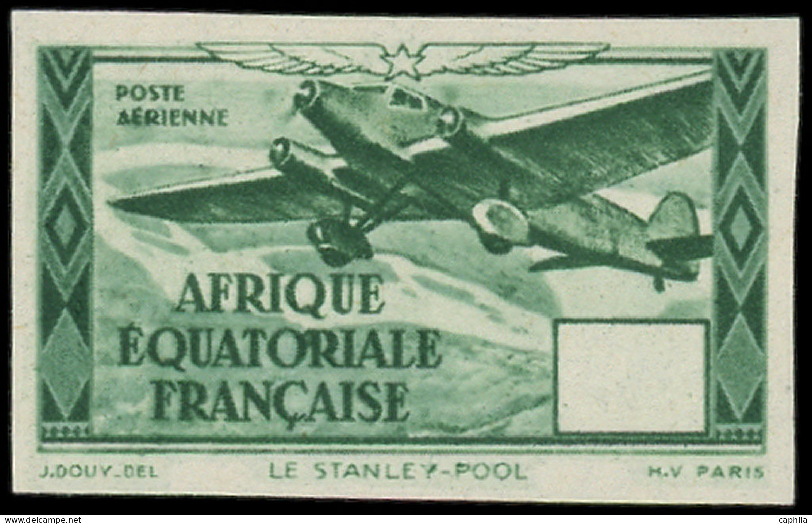 ** AFRIQUE EQUATORIALE - Poste Aérienne - 35a, Non Dentelé, Valeur Omise - Other