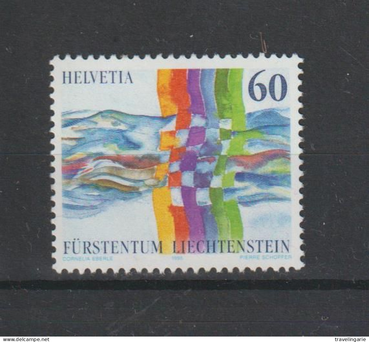 Liechtenstein 1995 Neighborhood With Switzerland ** MNH - Nuevos