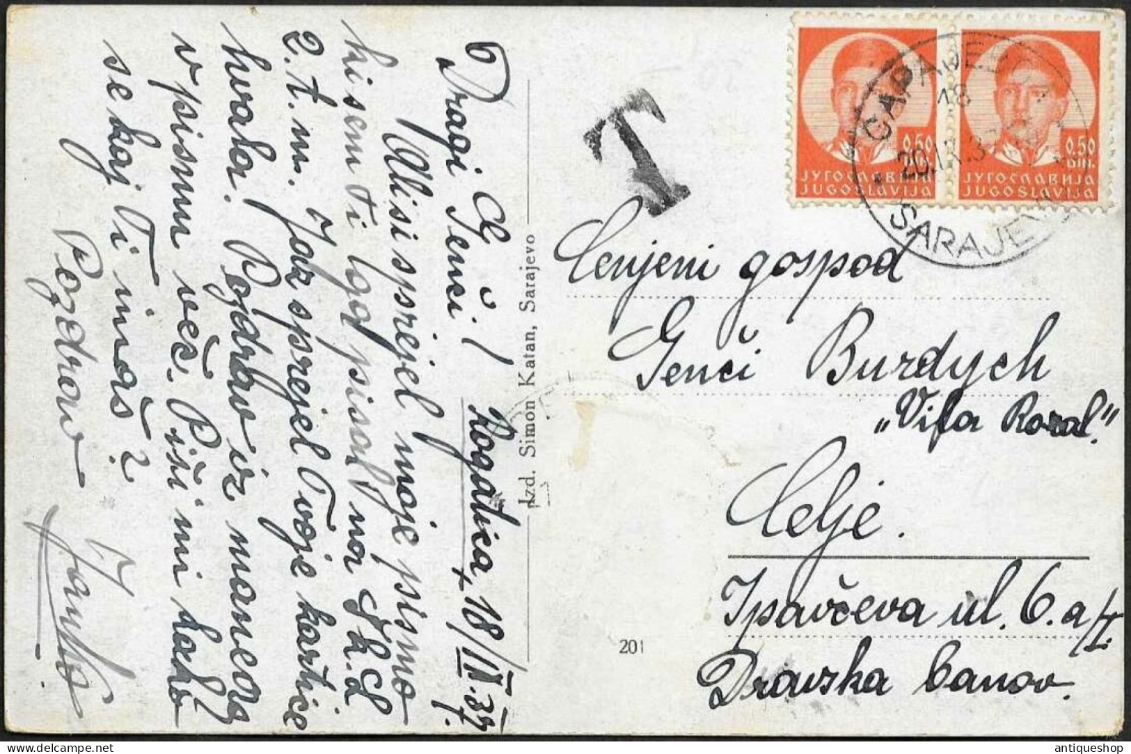 Bosnia And Herzegovina-----Rogatica-----old Postcard - Bosnia And Herzegovina