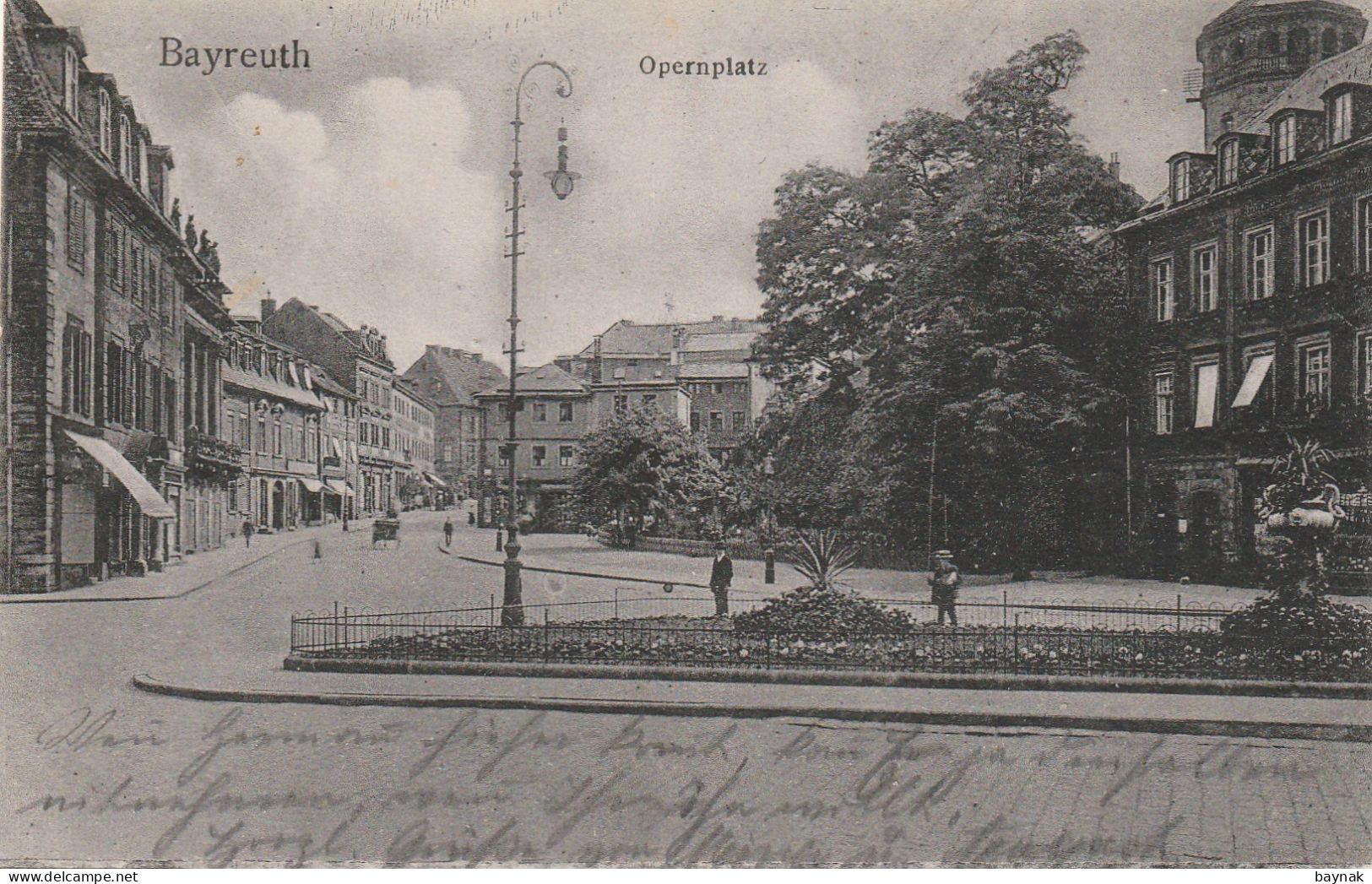 DE469   --   BAYREUTH   --  OPERNPLATZ   --  1909 - Bayreuth