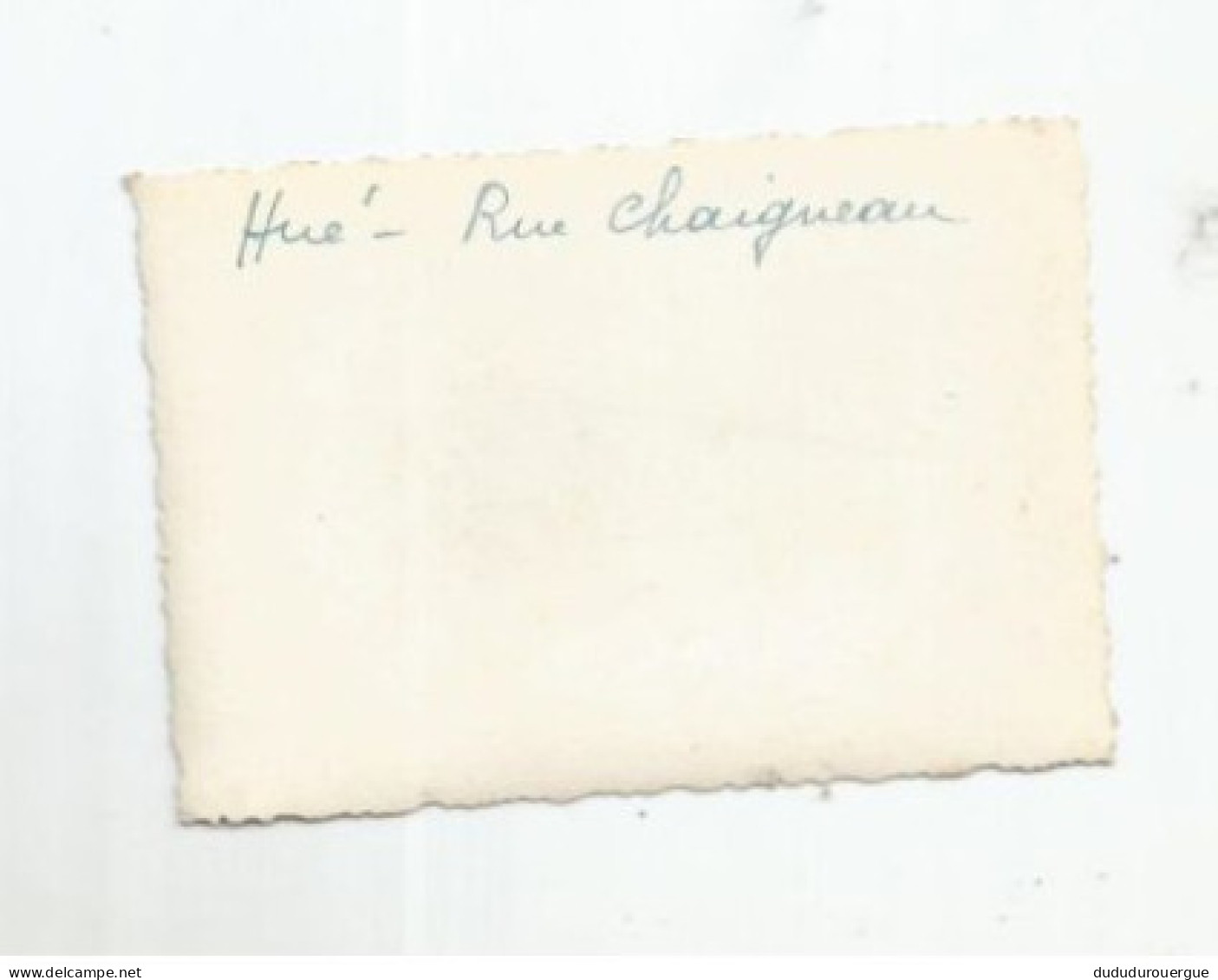 VIETNAM , INDOCHINE , HUE  RUE CHAIGNEAU  DANS LES ANNEES 1930 - Asien