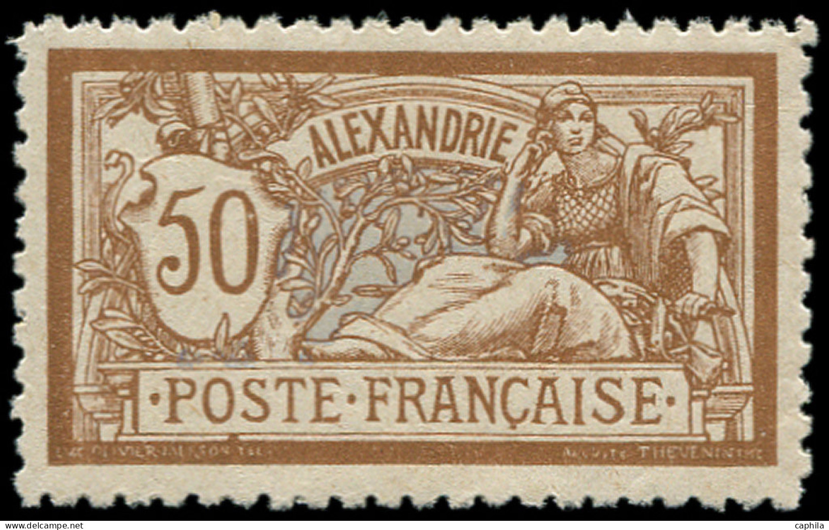 ** ALEXANDRIE - Poste - 30a, Dentelé "11": 50c. Merson - Unused Stamps