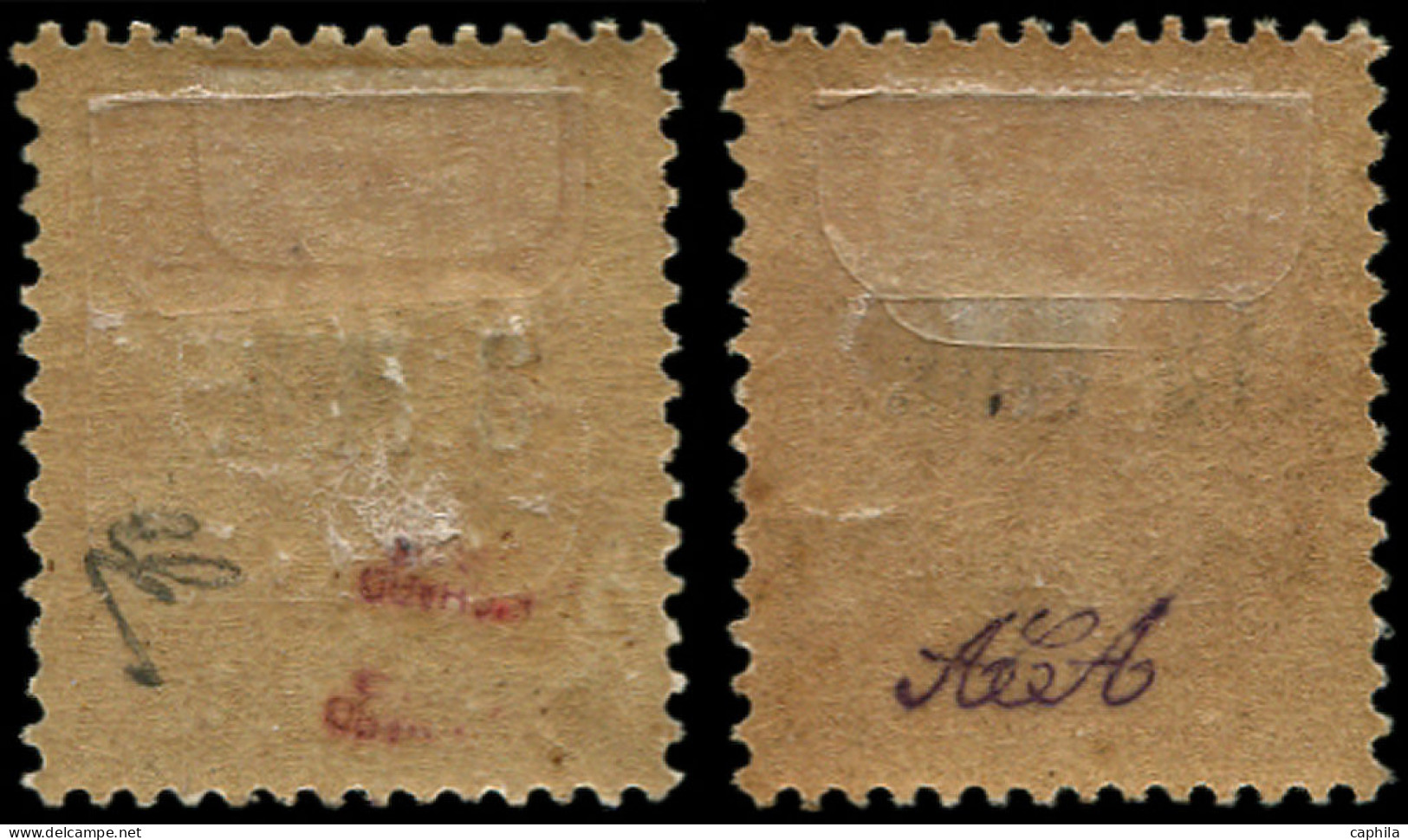 * ALEXANDRIE - Poste - 36b + 44a, Erreur De Surcharge Sur Timbres De Port-Saïd - Ongebruikt