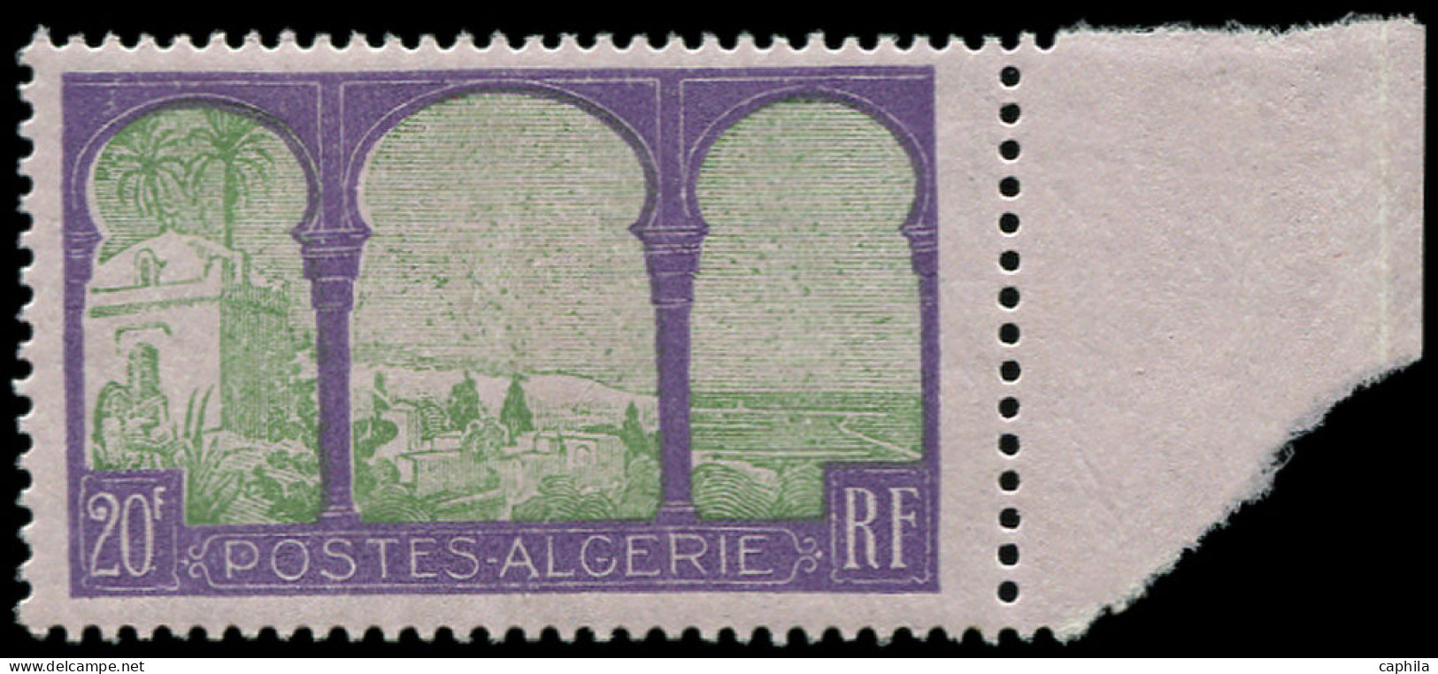 * ALGERIE - Poste - 85b, Arbre Coupé, Bdf: 20f. - Neufs