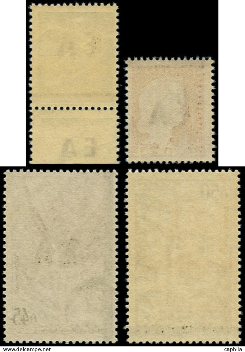 ** ALGERIE - Poste - 359/362, "EA", Surcharge Tizi-Ouzou Type 7 - Unused Stamps
