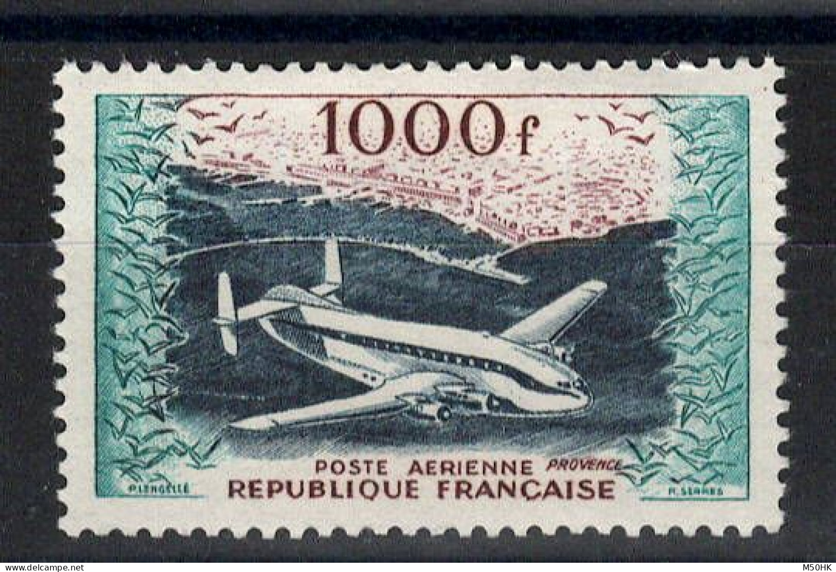 YV PA 33 N** MNH Luxe , Breguet Provence Cote 135 Euros - 1927-1959 Mint/hinged