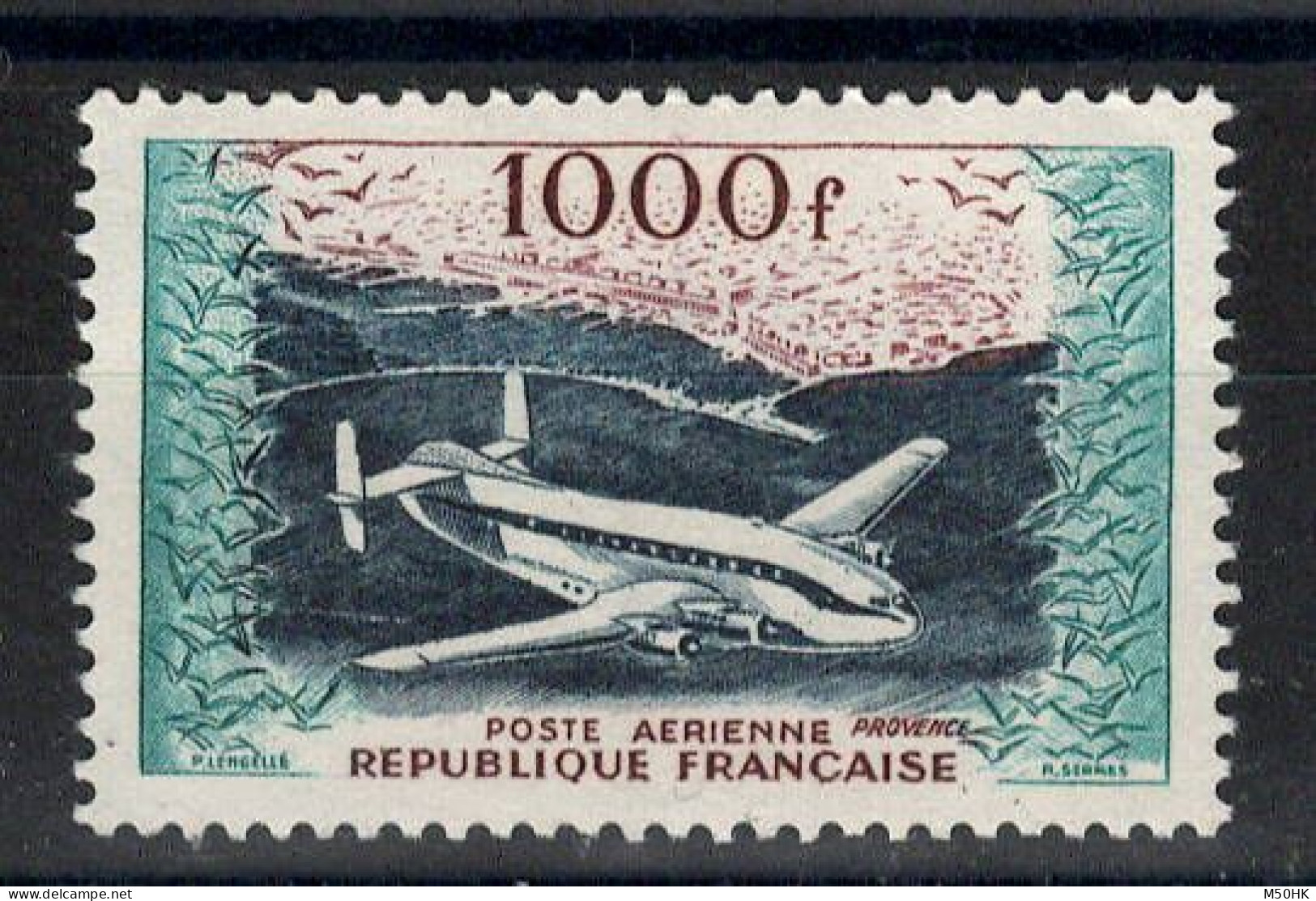 YV PA 33 N** MNH Luxe , Breguet Provence Cote 135 Euros - 1927-1959 Postfris