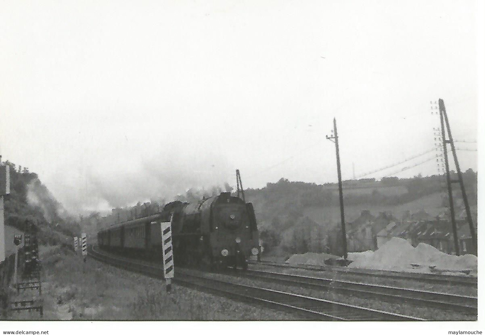 Verviers Ensival Entree En Gare Train ( Ver - Verviers