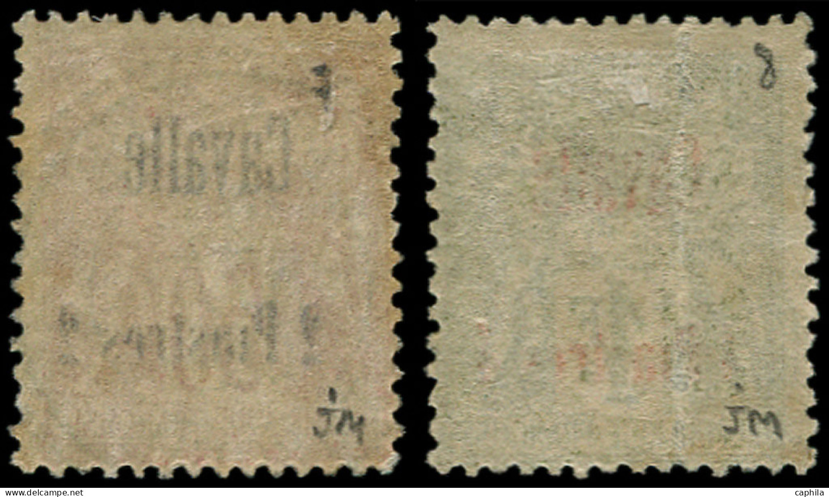 O CAVALLE - Poste - 7/8, Oblitérations Centrales 21 Novembre 1902 - Oblitérés
