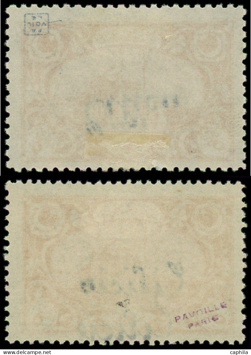 * CILICIE - Poste - 55a + C, Surcharge Double + Renversée, Signé Pavoille: 5pa. Orange - Unused Stamps