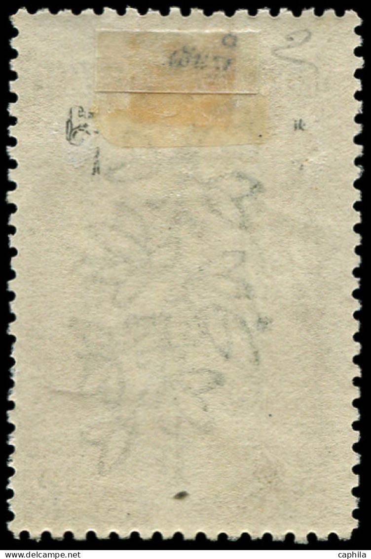 * CONGO - Poste - 39, Filigrane Renversé: 1f. Gris Et Brun Olive - Unused Stamps