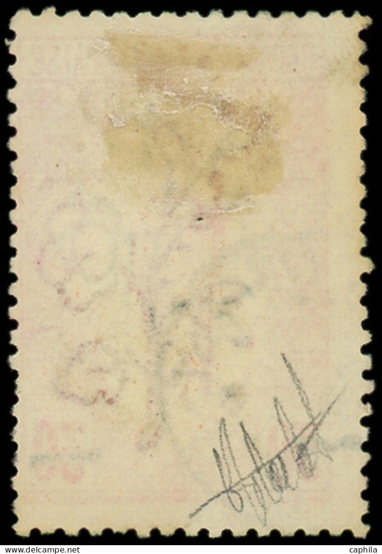 O CONGO - Poste - 46, Signé: 5c. Sur 30c. Brique Et Jaune - Used Stamps