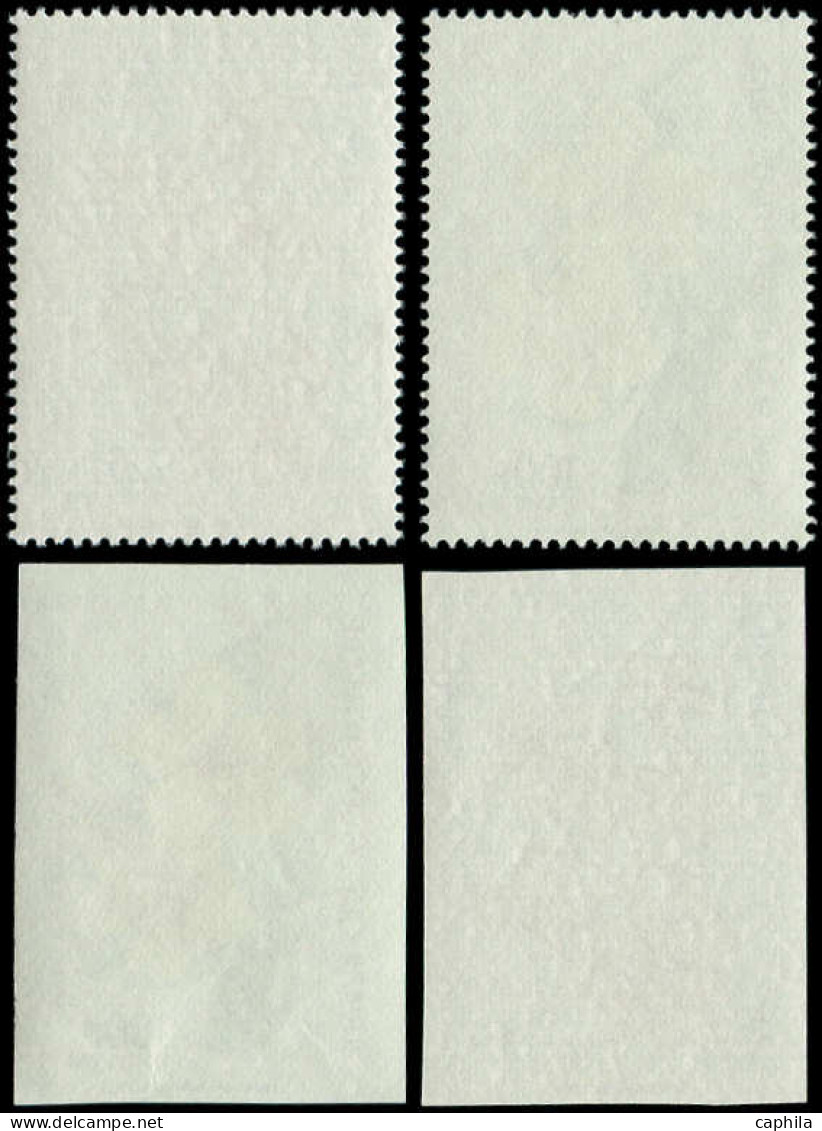 ** COTE D'IVOIRE - Poste - 701E/01F, Dentelé + Non Dentelé: Fleurs - Unused Stamps