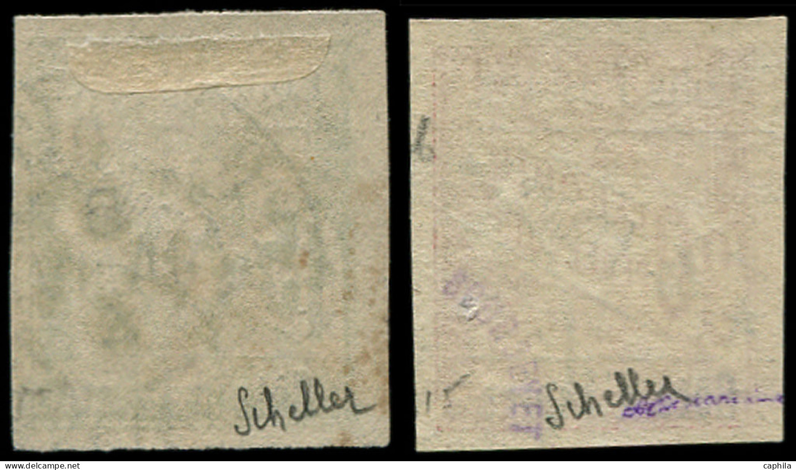 O COTE D'IVOIRE - Colis Postaux - 9b/10b, Grandes étoiles à Gauche, Petite à Droite, Signés Scheller - Used Stamps