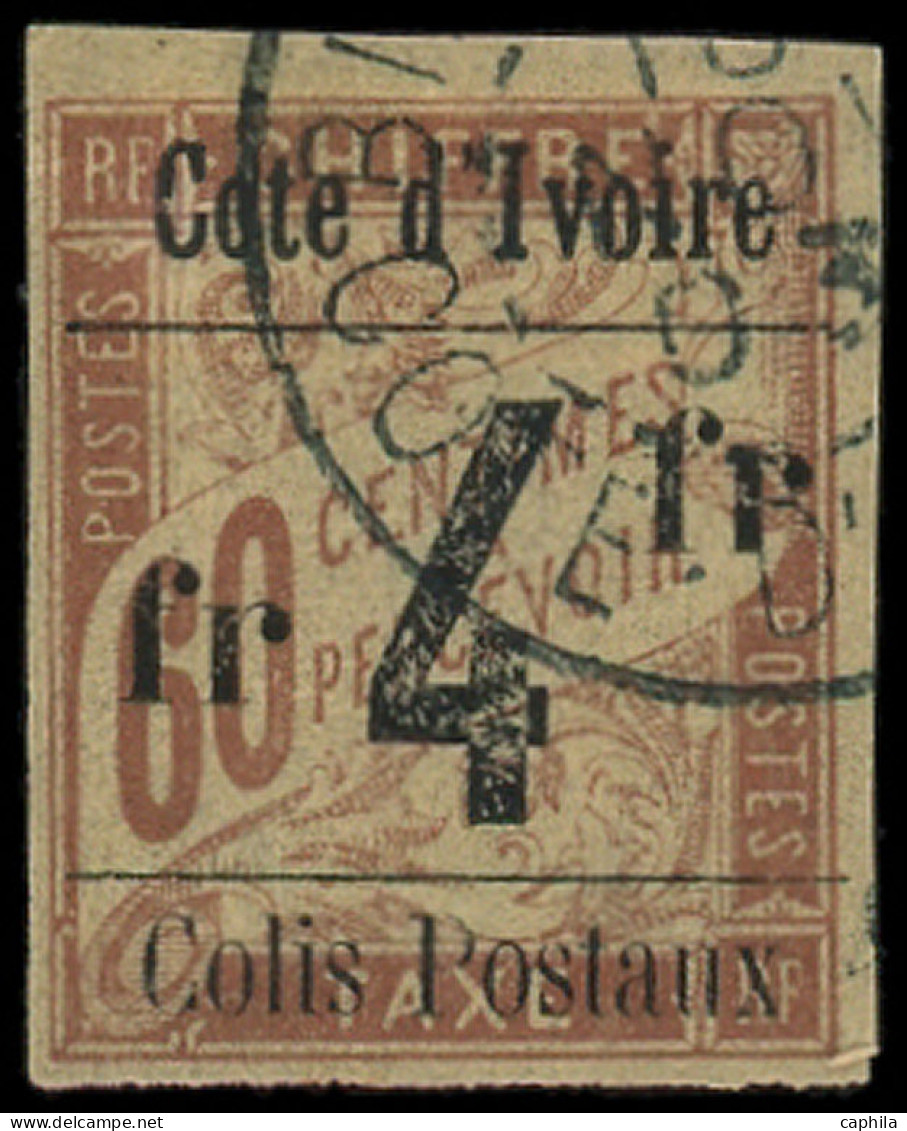 O COTE D'IVOIRE - Colis Postaux - 11a, Type XV, Sans Accent Sur Le "O" De Côte, Signé Scheller - Gebruikt