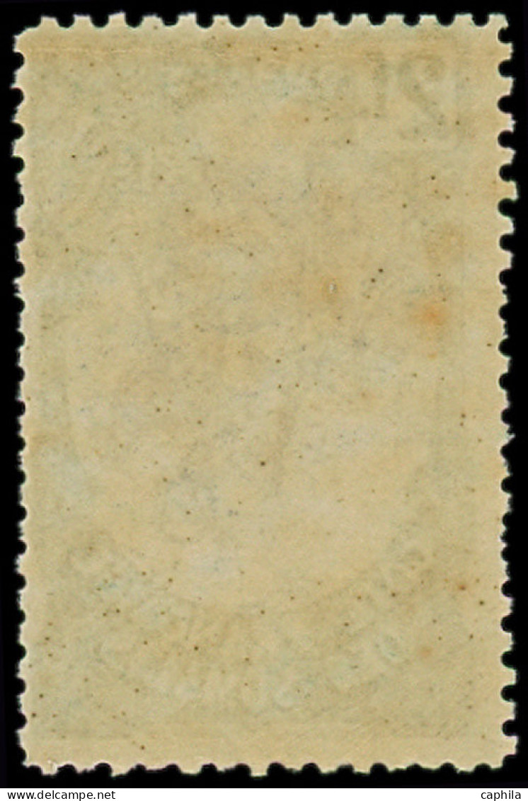 ** COTE DES SOMALIS - Poste - 65b, Centre Renversé: 2F. Vert - Unused Stamps