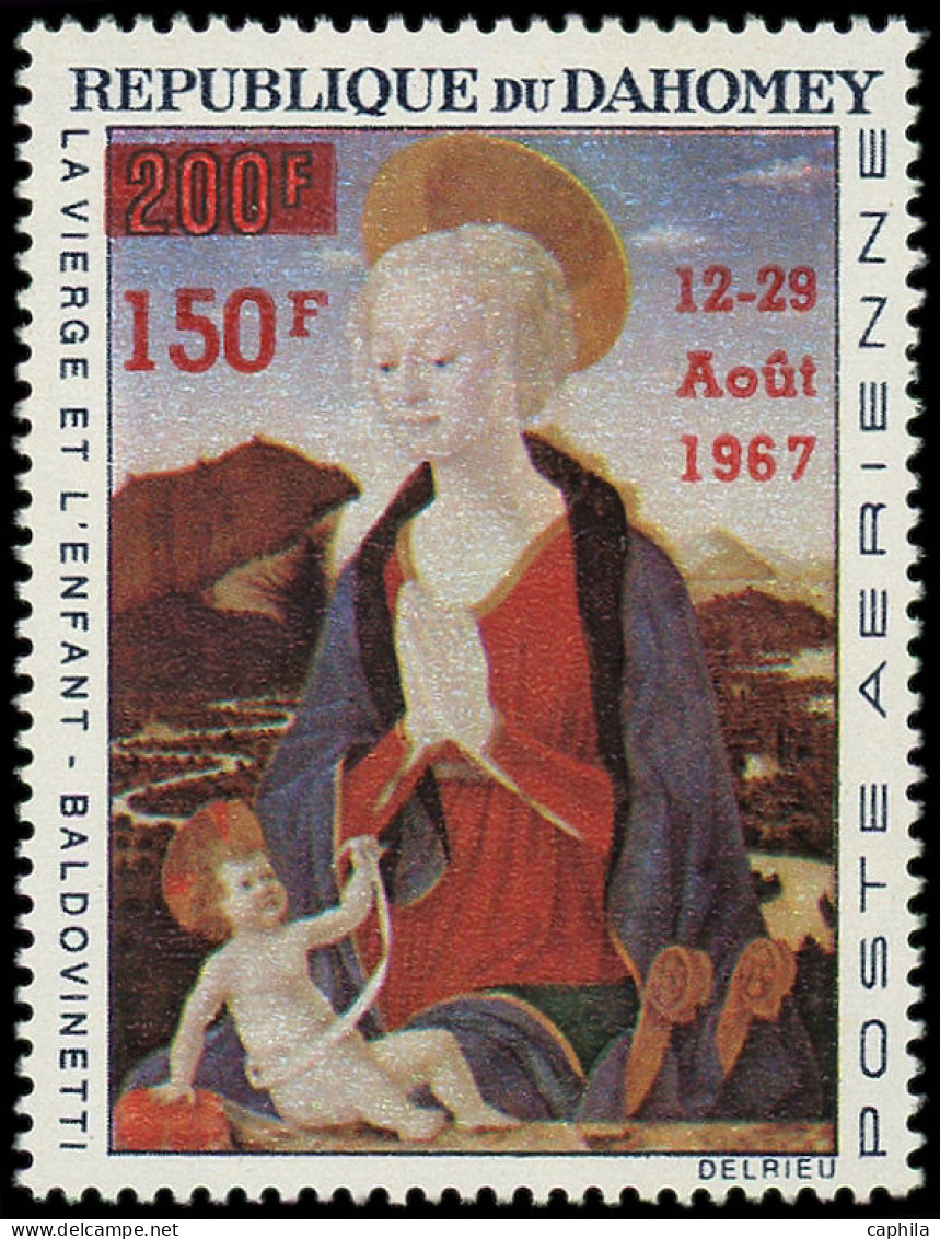 ** DAHOMEY - Poste Aérienne - 63b, Sans Riccione: La Vierge Et L'enfant - Unused Stamps