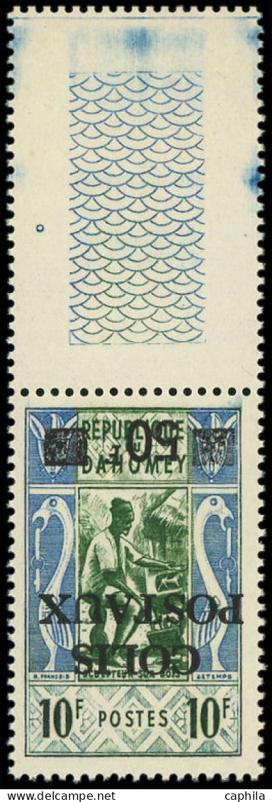 ** DAHOMEY - Colis Postaux - 6, Surcharge Renversée, Bdf - Neufs