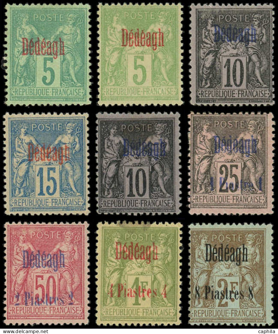 * DEDEAGH - Poste - 1/19, Complet 9 Valeurs: Type Sage - Unused Stamps