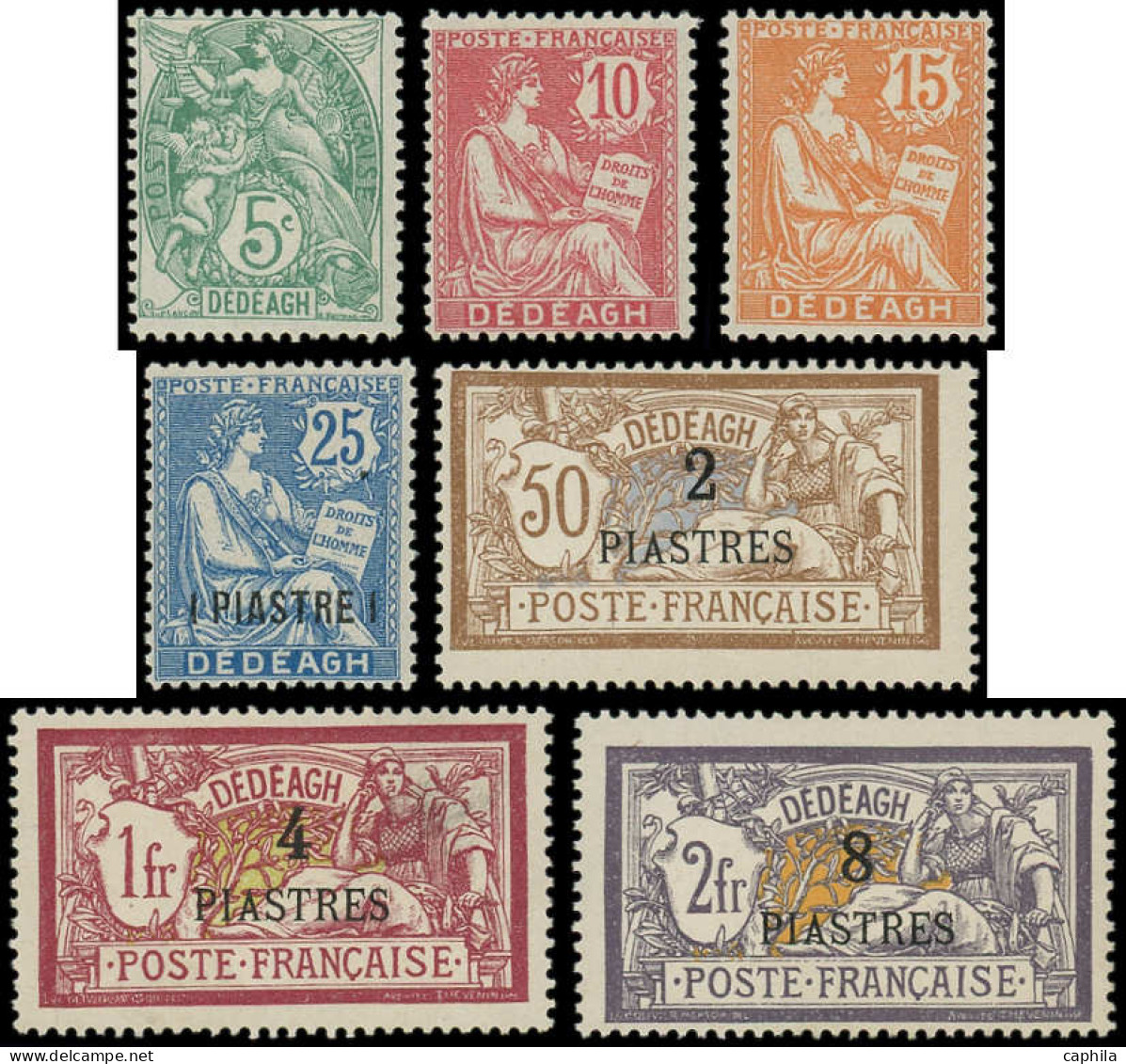 * DEDEAGH - Poste - 10/16, Complet 7 Valeurs - Unused Stamps