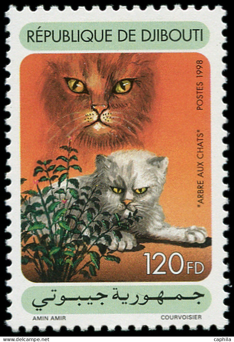 ** DJIBOUTI - Poste - 736B, Arbres Aux Chats (Michel 667) - Djibouti (1977-...)