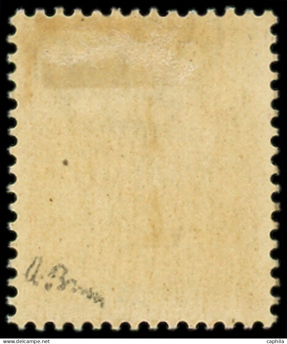 * FEZZAN - Poste Aérienne - 1, Signé Brun: 50c. Sépia - Unused Stamps