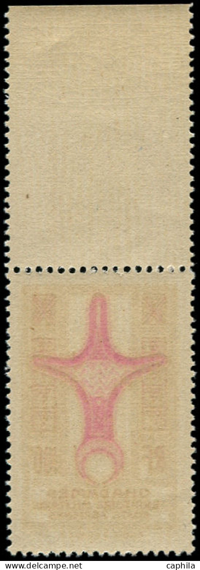 ** GHADAMES - Poste Aérienne - 2a, Lilas Rose Au Lieu De Noir-brun Et Violet, Bord De Feuille - Unused Stamps