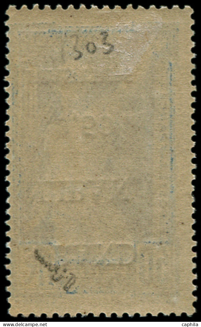 * GRAND LIBAN - Poste - 21b, Surcharge Renversée Avec "G" Maigre, Signé Brun: Jeux Olympiques De 1924 - Unused Stamps