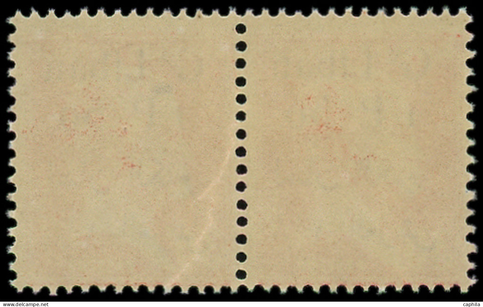 ** GRAND LIBAN - Poste - 41, Paire Dont 1 Ex "Gd" Souligné: 1p.50 Sur 30c. Rouge - Unused Stamps