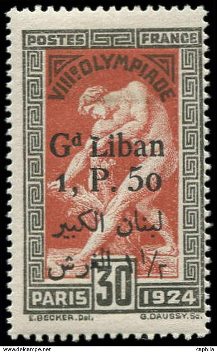 * GRAND LIBAN - Poste - 47, Petit "L" à Liban - Unused Stamps