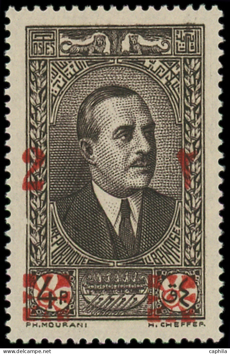 * GRAND LIBAN - Poste - 180c, Essai Surcharge Rouge: Président E. Eddé - Unused Stamps