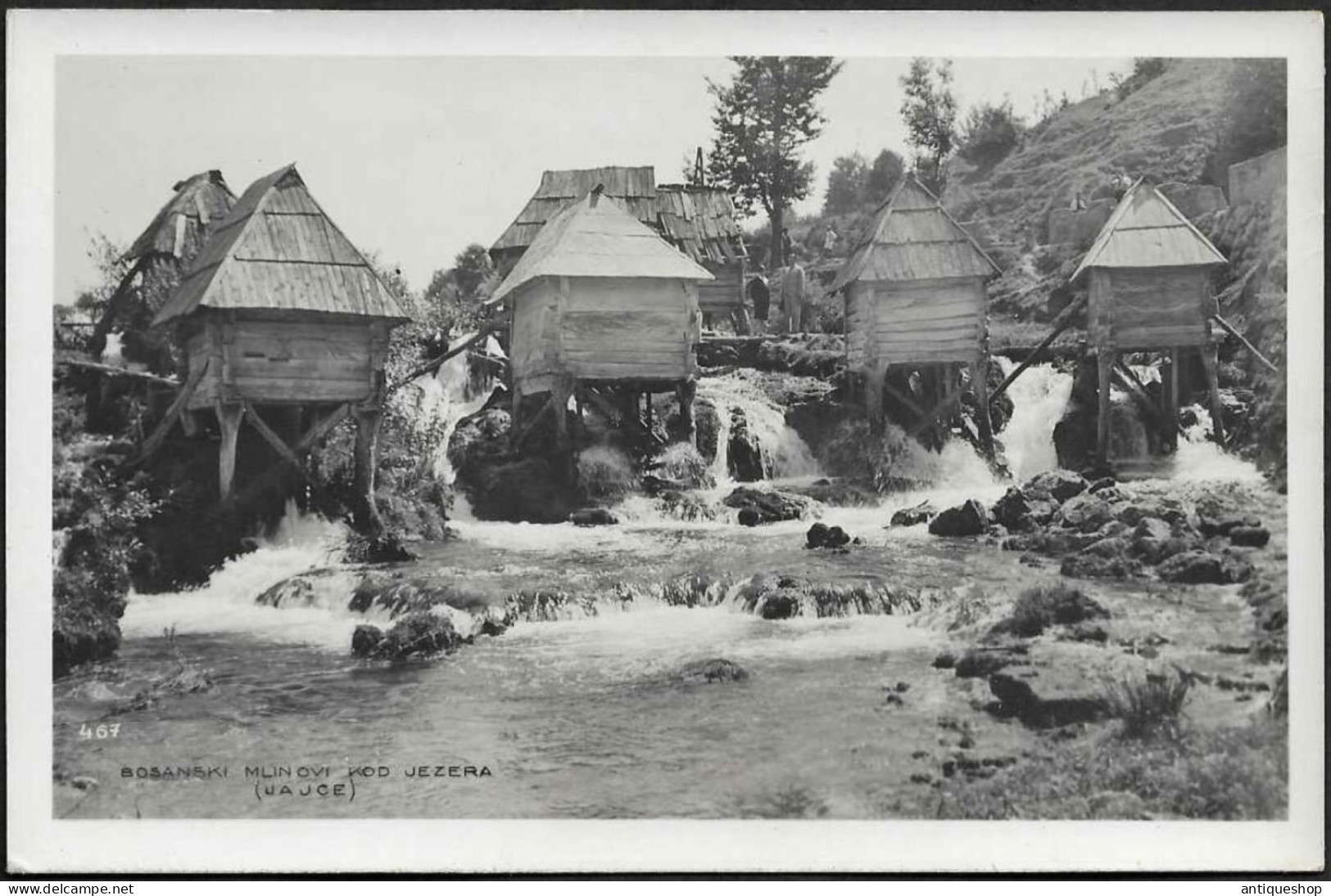 Bosnia And Herzegovina-----Bosanski Mlinovi Kod Jezera(Jajce)-----old Postcard - Bosnien-Herzegowina