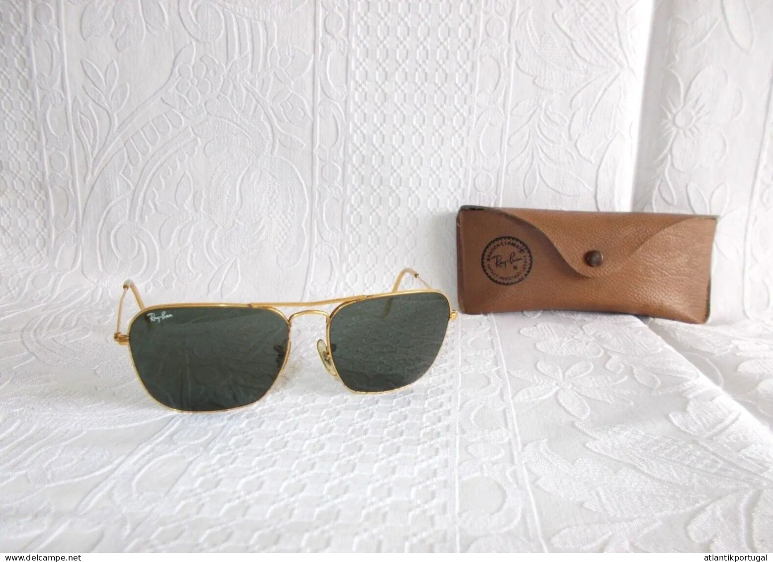 Vintage Sonnenbrille B&L Ray-Ban U.S.A. Caravan 58 16 - Autres & Non Classés