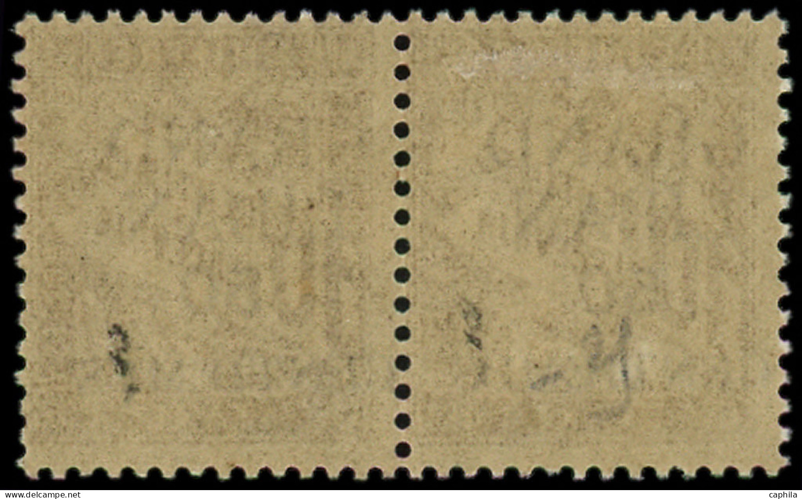 ** GRAND LIBAN - Taxe - 1a, Paire Dont 1 Ex "G" Maigre (normal *) - Timbres-taxe