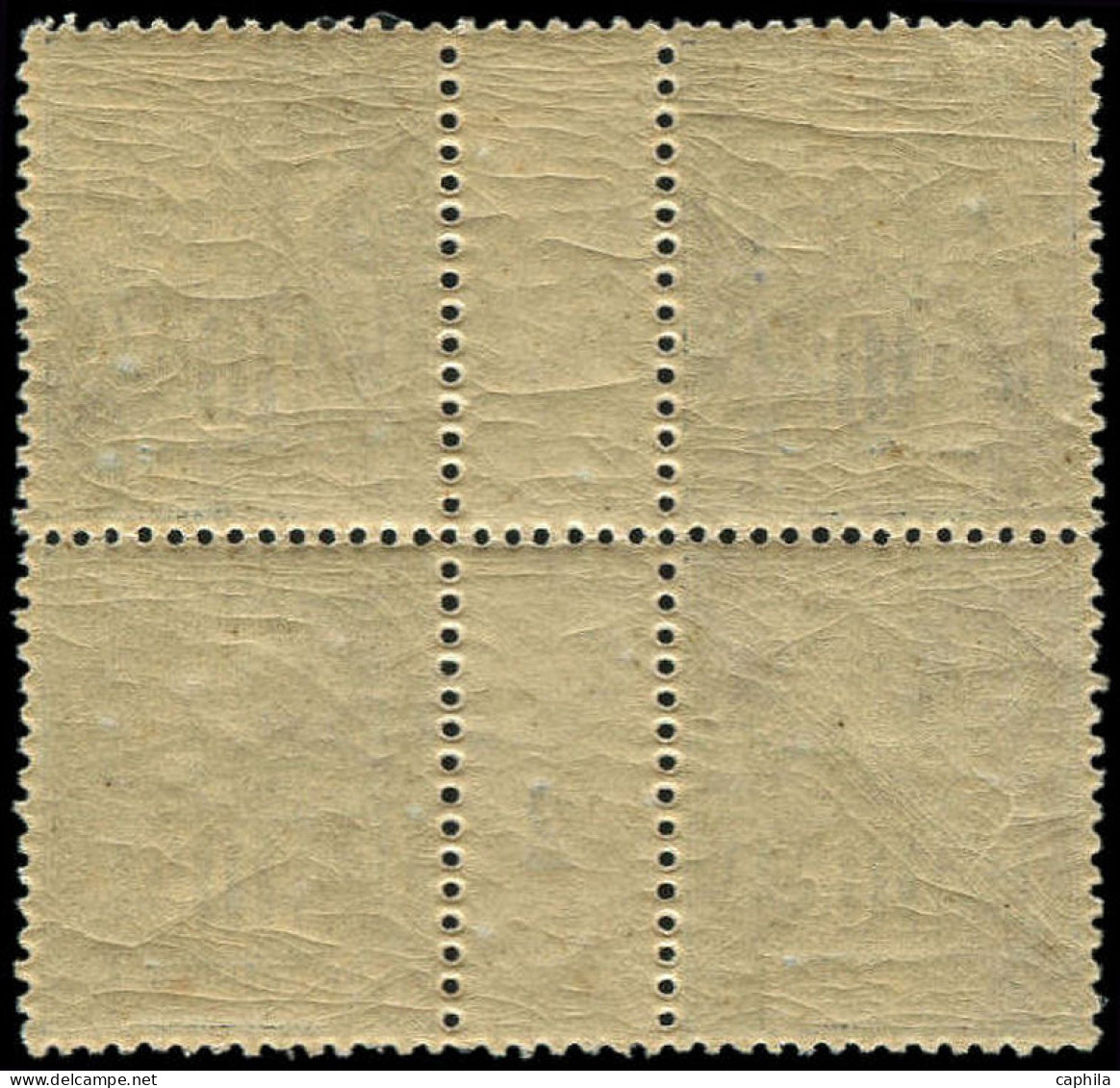 ** GUADELOUPE - Poste - 31, Bloc De 4 Millésime "2": 10c. Noir S. Lilas - Unused Stamps