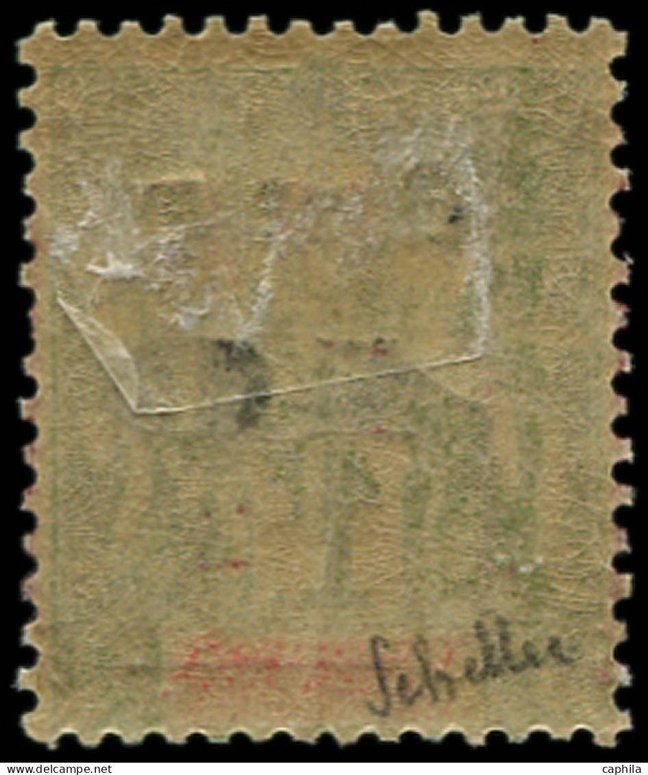 * GUADELOUPE - Poste - 52Aib, Abeille Tournée, Haut Du Cadre Absent, Signé Scheller - Unused Stamps