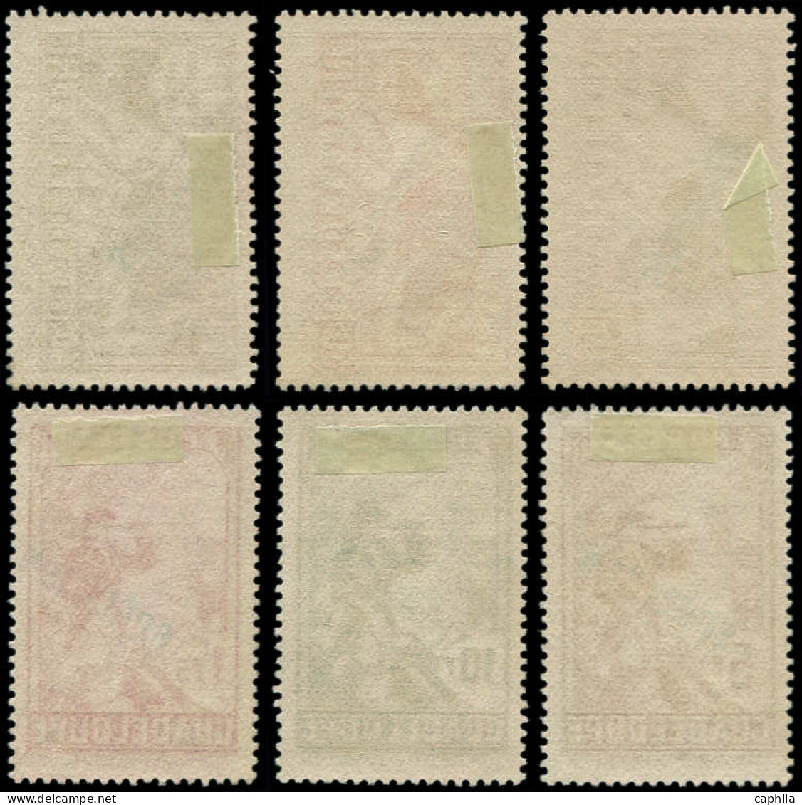 (*) GUADELOUPE - Poste - 127/32, Surchargés "spécimen" (surcharge Effacée Sur 128 + 132) - Unused Stamps