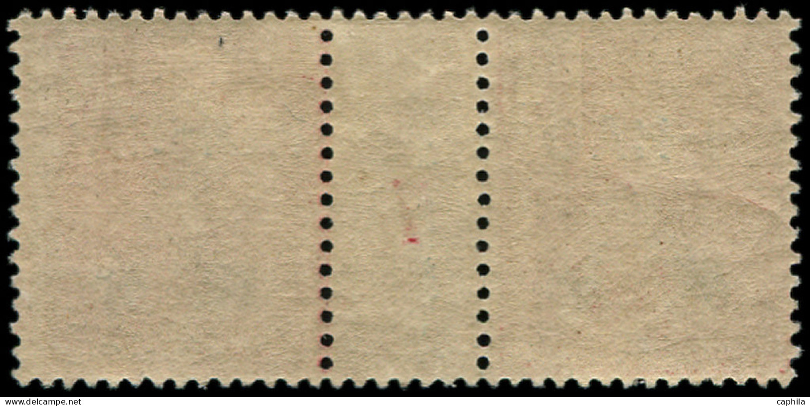 * HOI-HAO - Poste - 36, Paire Millésime "7": 10c. Rouge - Unused Stamps