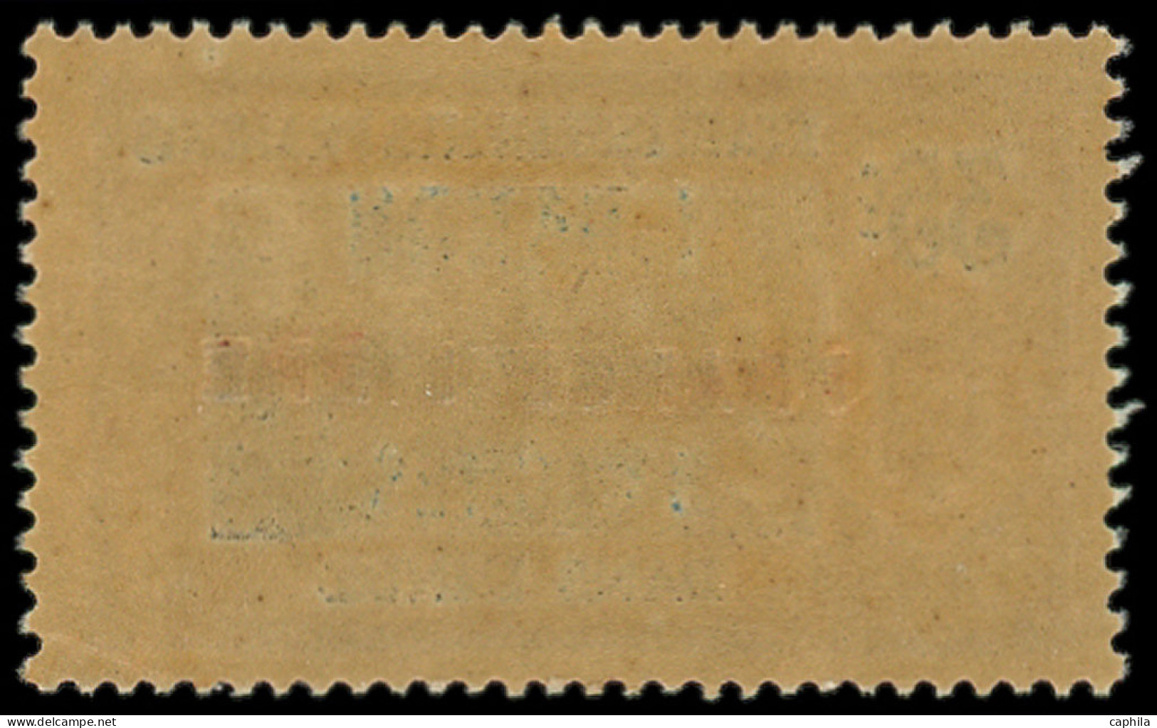 ** INDE FRANCAISE - Poste - 130, Surcharge Horizontale: 1fa. 3ca. Sur 35c. Brun Et Noir - Unused Stamps