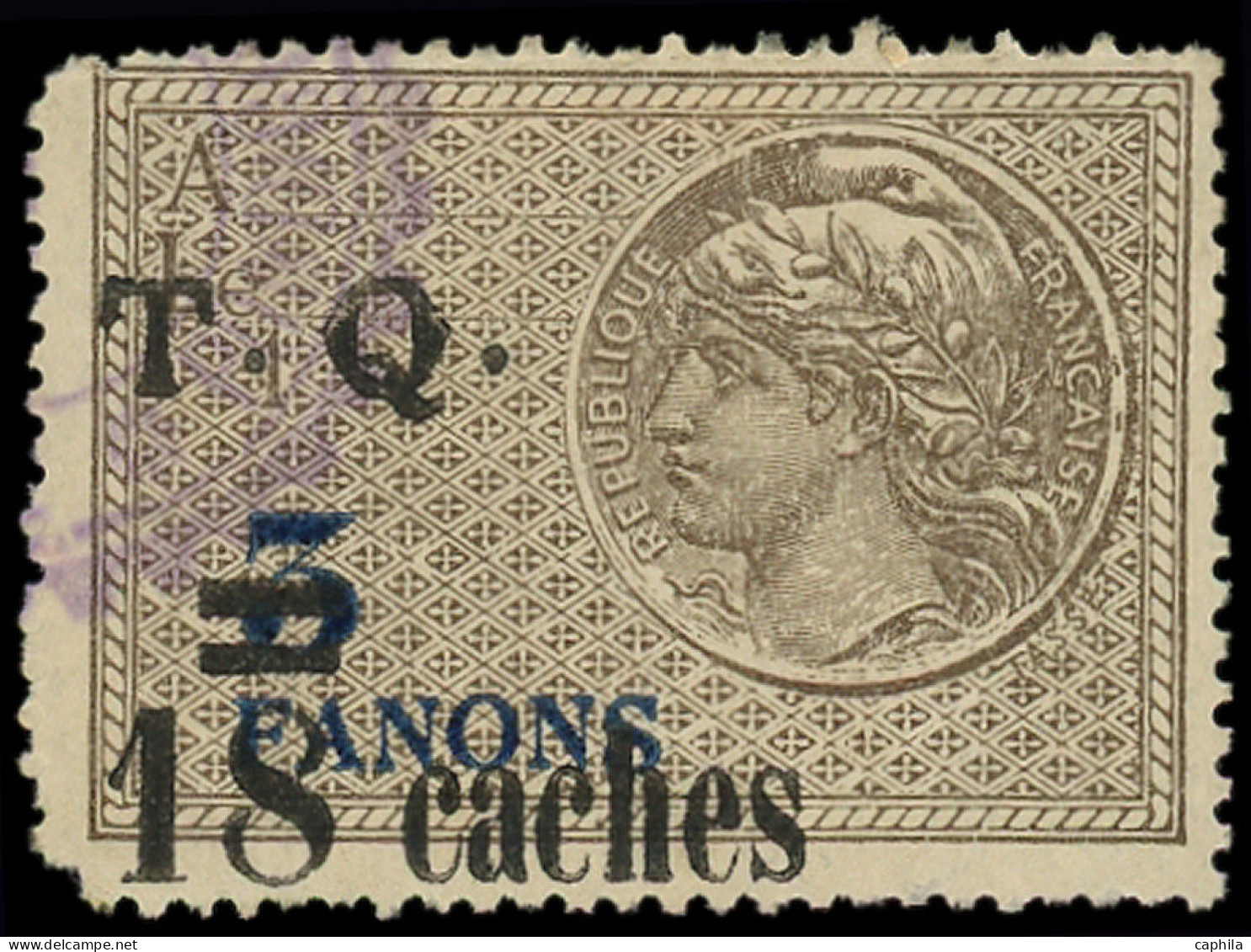 O INDE FRANCAISE - Fiscaux - Quittances BDV 24, 18ca/6fa/3f (1 Angle Arrondi) - Other & Unclassified