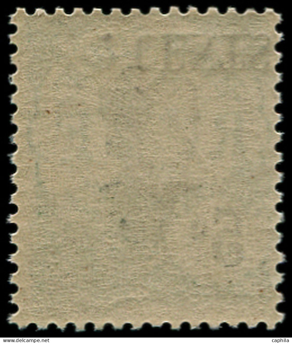 ** INDOCHINE - Poste - 75a, Surcharge Renversée - Unused Stamps