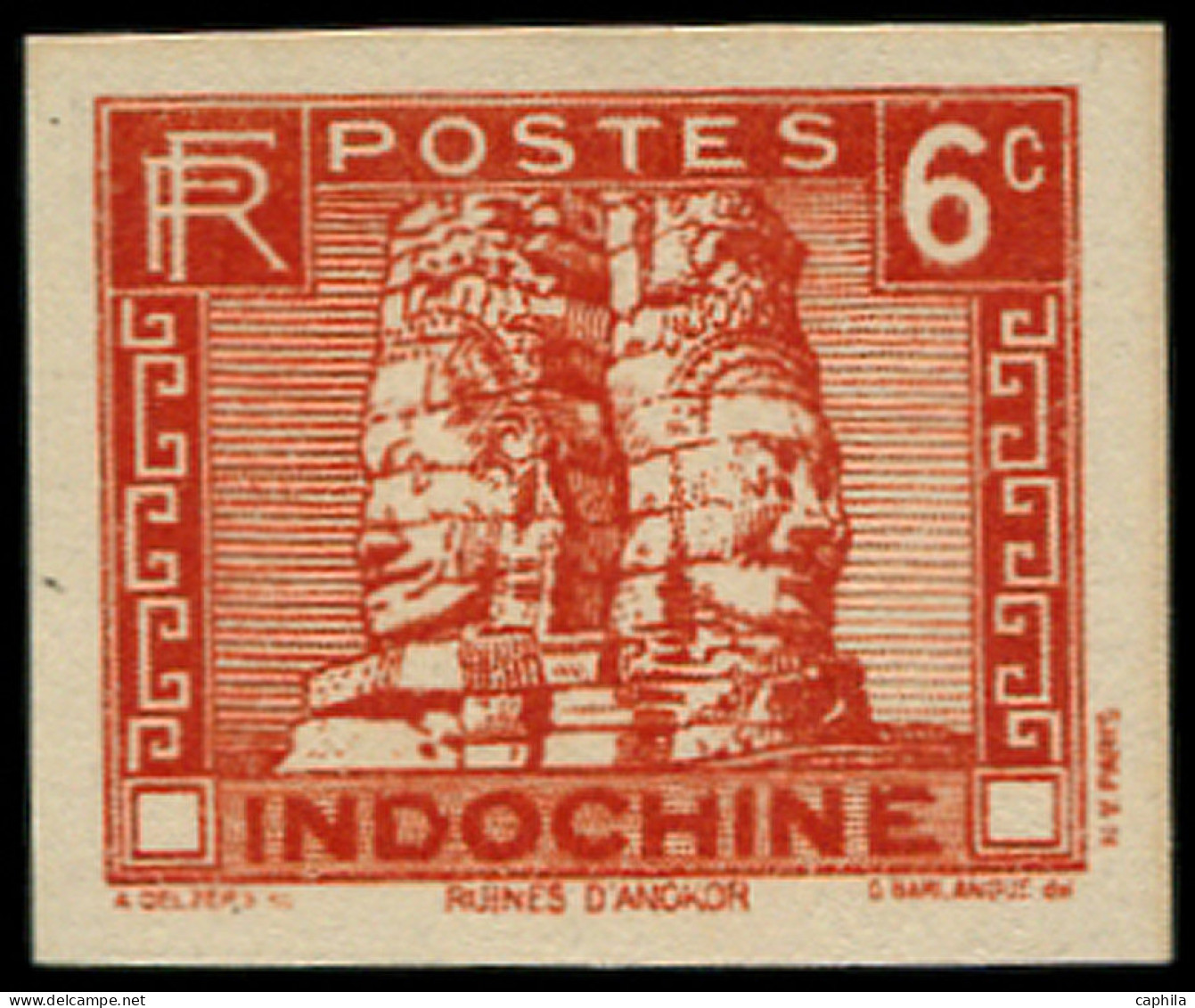 ** INDOCHINE - Poste - 160a, Non Dentelé: Ruines D'Angkor - Ungebraucht