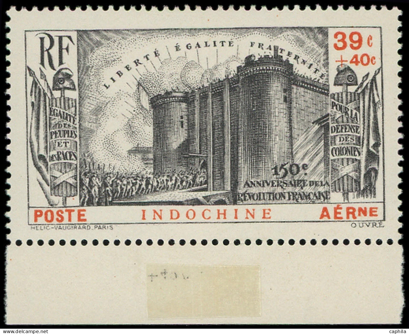** INDOCHINE - Poste Aérienne - 16, Bdf: Révolution Bastille - Autres & Non Classés