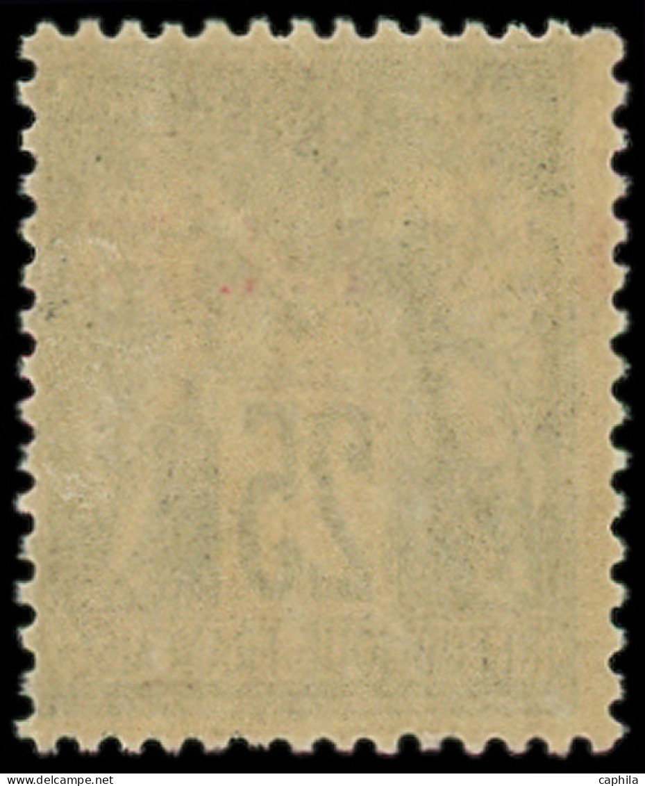 ** LEVANT FRANCAIS - Poste - 4d, Surcharge à Cheval, "E1" à Gauche - Unused Stamps