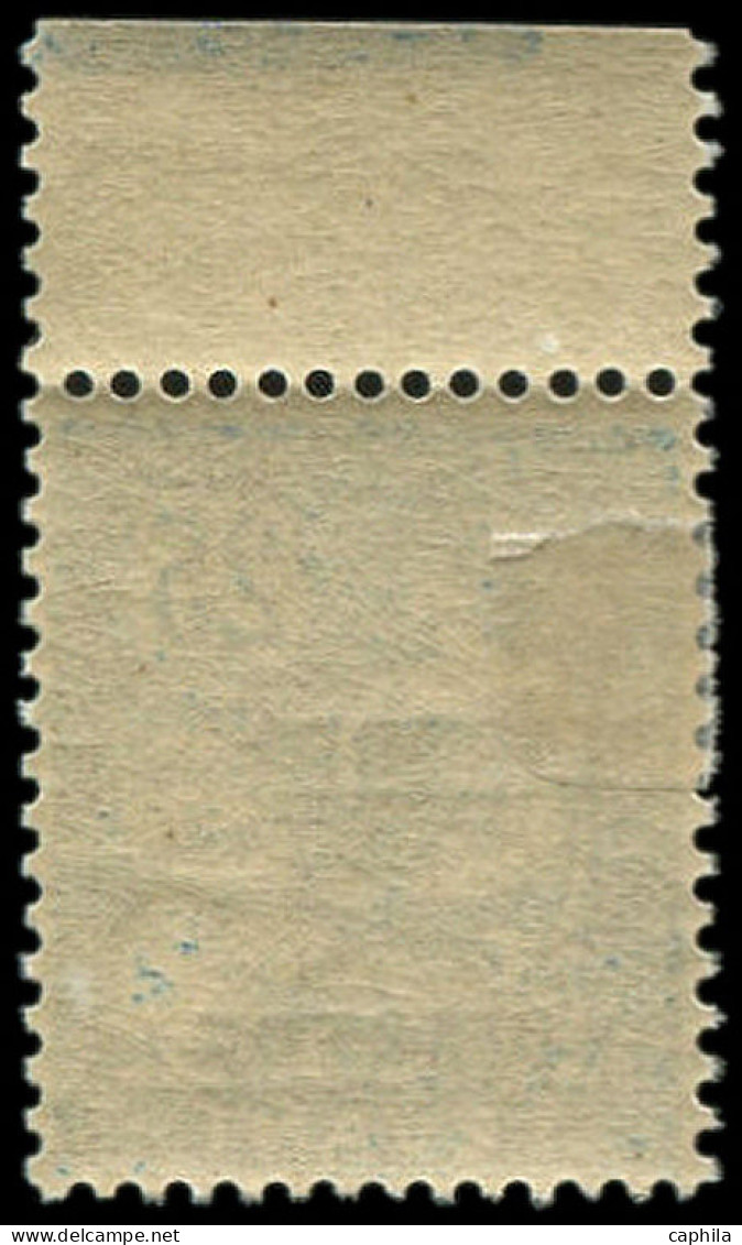 * LEVANT FRANCAIS - Poste - 17a, Double Surcharge: 1p. S. 25c. Bleu - Ongebruikt