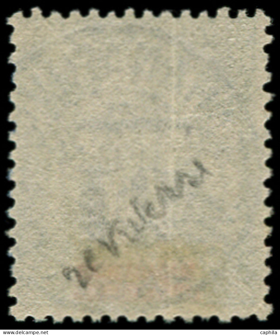 O MADAGASCAR - Poste - 50a, Surcharge Renversée, Oblitération Superbe: 15 S. 1f. Olive - Used Stamps