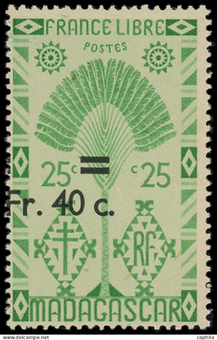 ** MADAGASCAR - Poste - 294, Sans Le Chiffre 2 - Unused Stamps