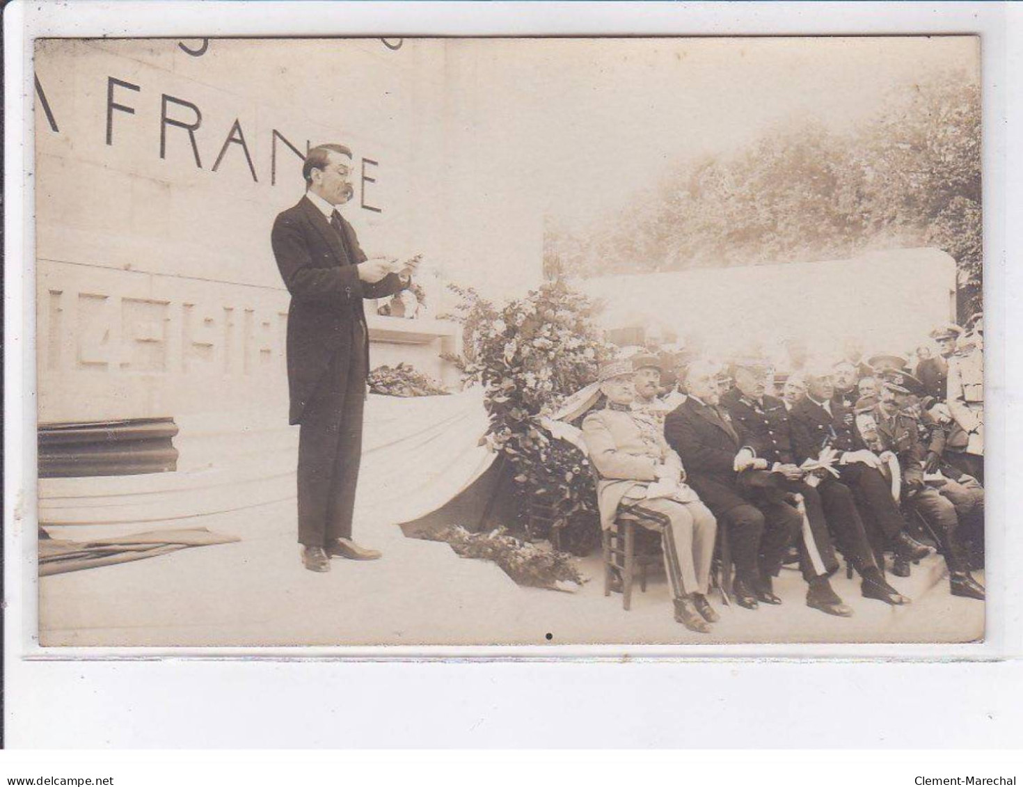 BOULOGNE-sur-MER: 4CPA, Inauguration Du Monument Aux Morts - Très Bon état - Boulogne Sur Mer